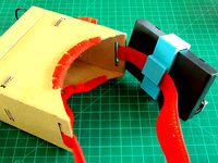 FPV Cardboard Headset goggles  BeanCopter by EduardoChamorro