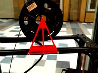 Filament Holder for use with Lulzbot Taz 5 by 3_DEZ