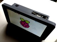 Raspberry Pi 7" Touchscreen Super Awesome Portable by DrVegetable