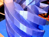 Spiral Helix Vase by ChrisTheViolaNerd