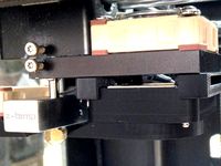 Slide-In Dual Fan Mount for Zortrax M200 by JuliaTruchsess