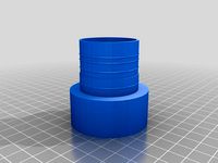 Male Pool Hose Fitting 1.5" by JimmyHoffaHendrix