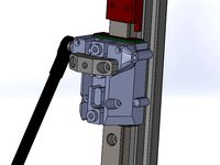 Carriage adapter for flying extruder by kfceric