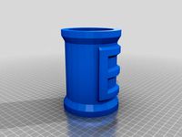 Mega Man E-tank Koozie by ChrisTheViolaNerd