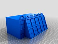 Resistor Storage Cubby by Innovate365