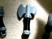 Battle Rattle Axe by ticktacular