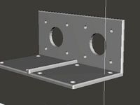 Duel Stepper Motor Mount by Priestblood