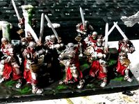 Kings of War Miniatures Game Infantry Regiment Base Temple by crashprone
