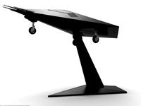 Skunk Works Hopeless Diamond Experimental Stealth Aircraft by MarkPalmer