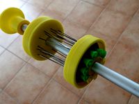 Quiver for cal. .40 blowgun / Blasrohrköcher Cal. .40 by Helisinus