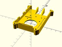 Raspberry Pi 3, Pi 2, and Model B+ case 40mm fan by mauroalfieri
