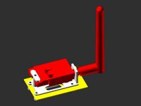 Boscam transmitter bracket for Tarot TL250/TL280 by valade