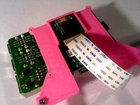 Raspberry PI B+ Adjustable Camera Clamp Mount by neoaikon