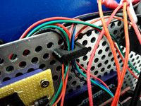 Parametric cable clip for perforated plates by 3ddruckqueck