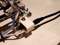 Reprap Huxley modified power jack and switch by AdilMalik