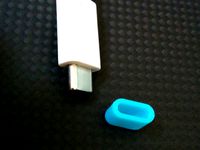 USB-C Plug Cover by DavidKr