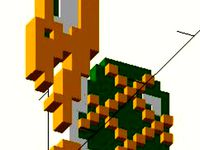 3D Mario Koopa by tmckenna
