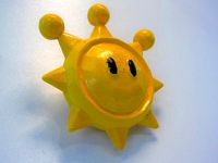 Shine Sprite - Super Mario Sunshine by koensmelt