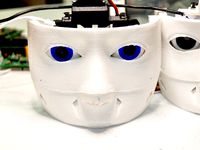 InMoov Eyeball for Ubisoft Motion Tracking Camera by Hodgepodgerama