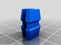 GT2 Belt Zip Clamp by Dracos