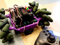 MecanumBot - VEX Robotics Chassis by simonaruiz