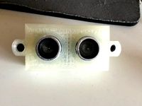 HCSR04 Gehäuse 45 Grad Winkel by Tesla123