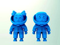 Little astronaut by Hacmanhac