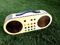 Wooden Radio (MP3 Player for Children) by msiegenthaler