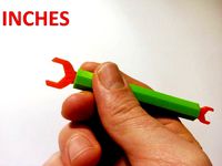 OMT² - Hex Spanners - Inches - 1/4" to 3/4" by AhZou