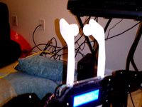 Prusa I3 Acrylic spool holder by thomassmith1969