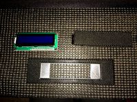 LCD holder to fit the Zalman Z11 PC case by RP_3D_Prints