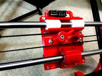 Belt tensioner for Lulzbot TAZ by cdl1701