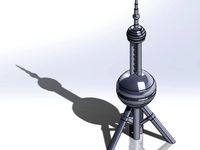 Shanghai TV Tower by kishiqiang