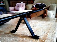 Pellet Pod - Clamp on bipod for air guns with 15mm barrel by martialmedia