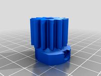 Printrbot Original Improved extruder spur gear Greg Wade's by galaxyman7