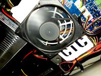 CTC Stepperdriver Cooling Fan Holder 120mm by JMDesigns