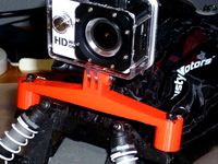 Traxxas rustler GoPro action cam mount by 0veritas0