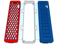 Melzi Board Case w/ Lids by 3DDOC