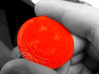 Notched Poker Chip by popejpii