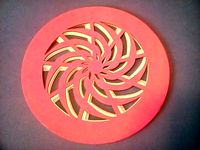 Penny Flyer (NOT! for CO2 laser cutters!) by PArtzzles