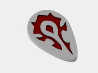 ​Horde logo by 3dpoplauki