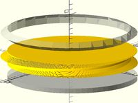 Example OpenSCAD Screw Thread Transformation by Jamie_K