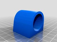 broda chair rear foot by OnShape