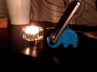 Elephant Phone Holder by snake1981