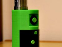 PWM (NE555 based) Bottom Feeder Dual 18650 Box Mod by mc0676