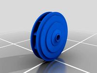 Compressor Wheel for FD3-64 Turbine by jvdillon