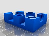 LM8LUU offset block with exact bearing dimensions by LucaCoelho