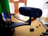 Mount Logitech C270 for Prusa i3 Steel by Antoniolr_95