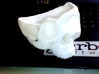 deformed skull bowl by RaffoSan