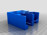 Dual Pico Hotend Carirage Adapter (FFCP, Dup4,etc) by TTB_Studios